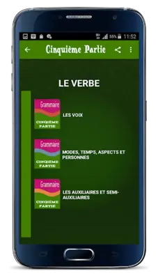 Grammaire - Les indispensables android App screenshot 0