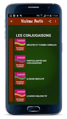 Grammaire - Les indispensables android App screenshot 1