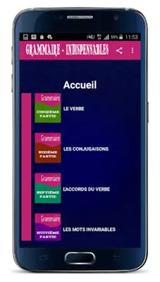 Grammaire - Les indispensables android App screenshot 2